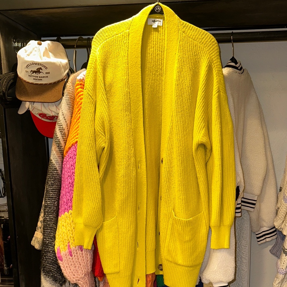 Neon Yellow Women's Sweater